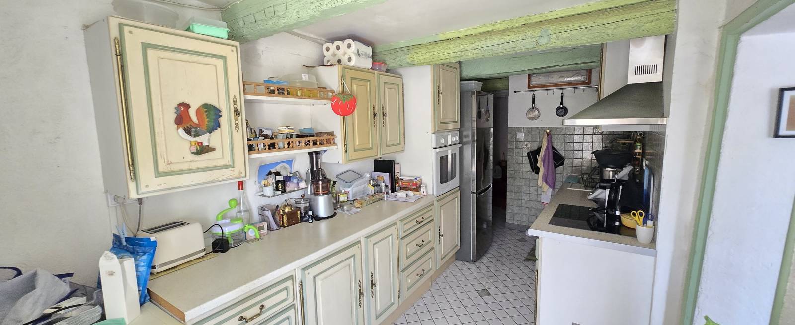 MARSEILLE 15/ LITTORAL. Appartement T3 en Rez-de-Chaussée de maison avec terrasse .