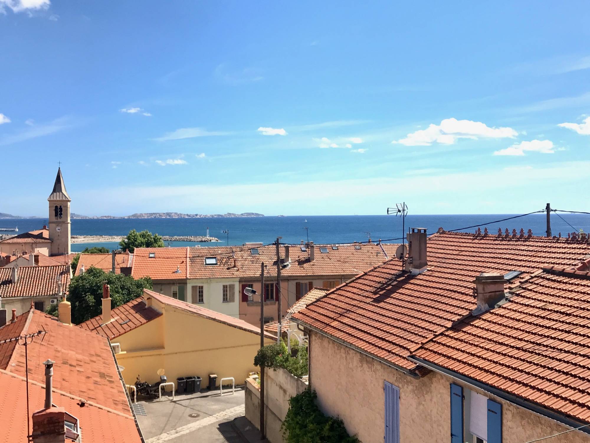 L'ESTAQUE  Village 16ème bel appartement T3 Magnifique vue mer !