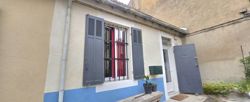 Terrasse privative, accessible depuis la chambre