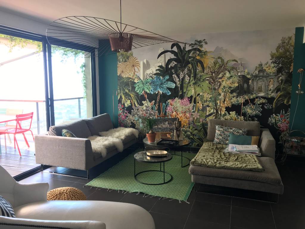 Appartement T3 dans résidence standing HAUTEURS DE L'ESTAQUE 16ème. Terrasse vue Mer. Garage