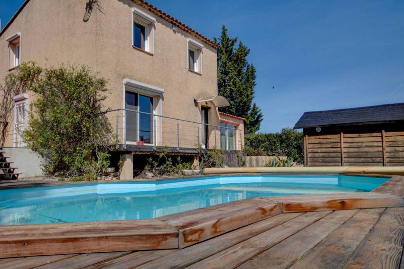 Maison avec piscine orientée plein sud dans les hauteurs de l'Estaque