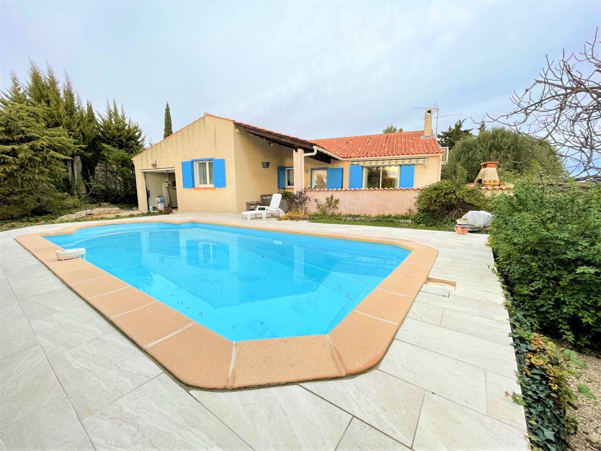 VELAUX Résidentiel. Villa T5 plain pied terrain 817 m² Piscine. Garage. estimation, prix au M2, expertise