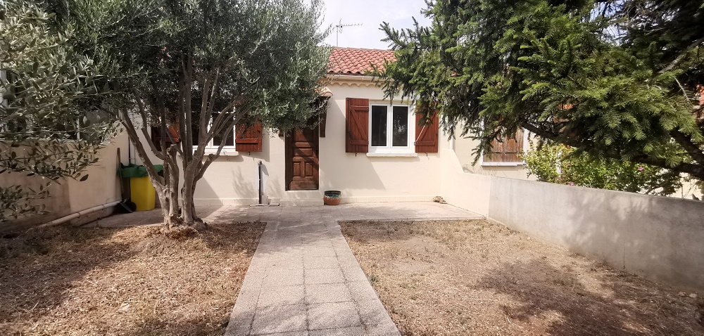 Jolie maison mitoyenne T3/4 avec jardin T3/4 Le Rove. estimation, prix au M2, expertise