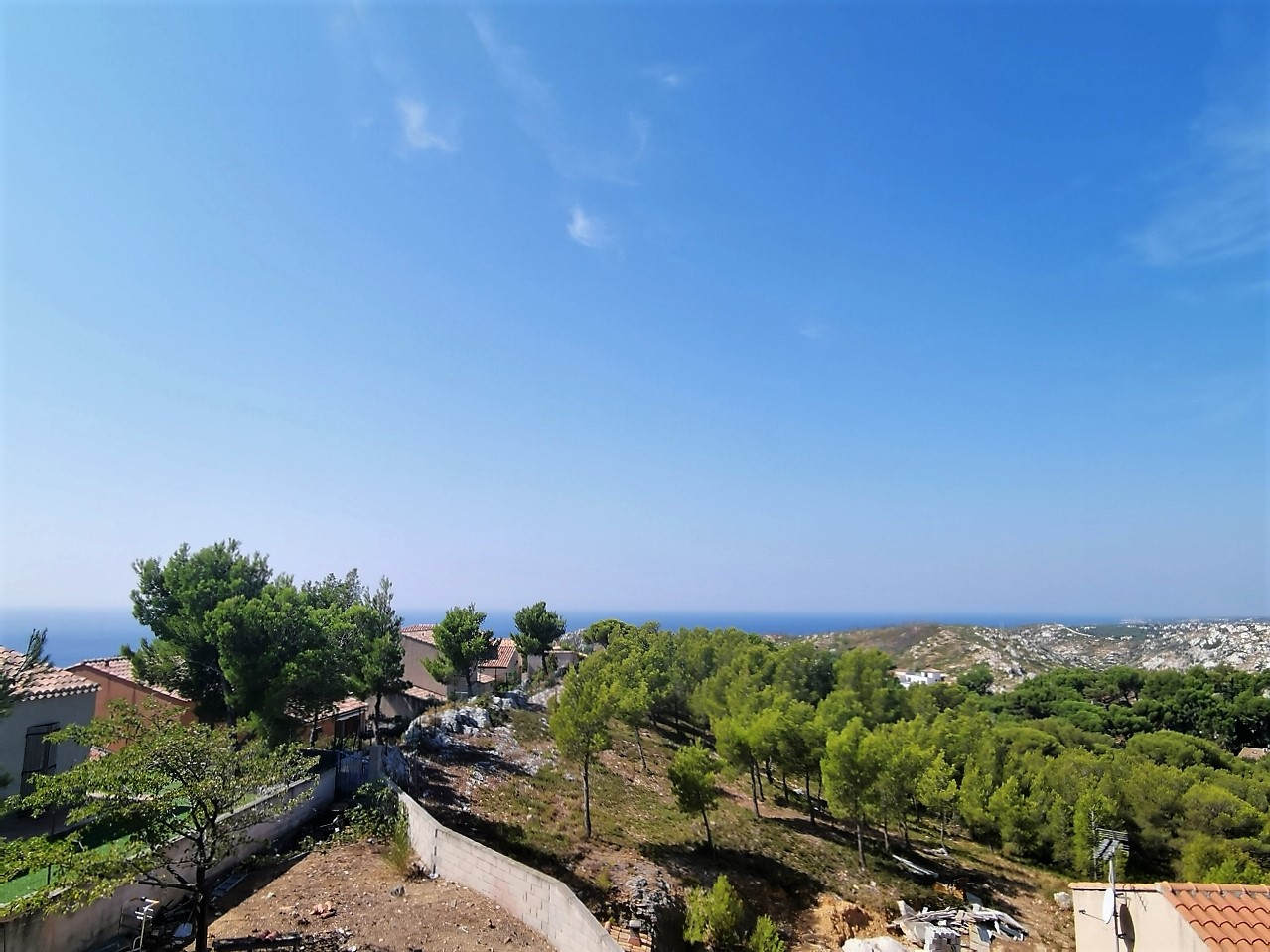Villa T4 proximité calanques Côte bleue